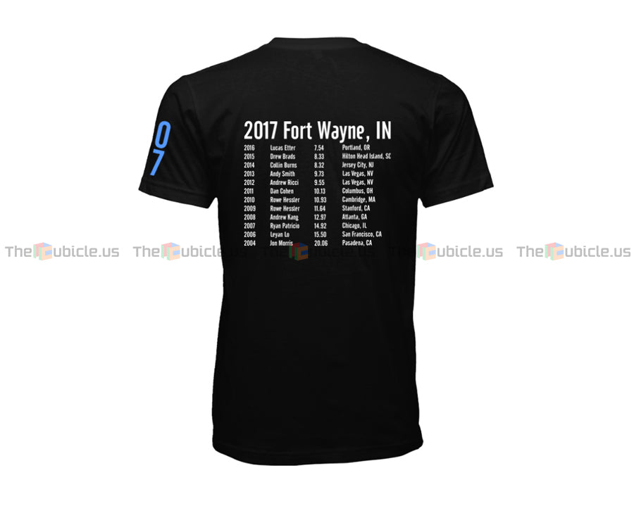 CubingUSA Nationals 2017 Logo T-Shirt