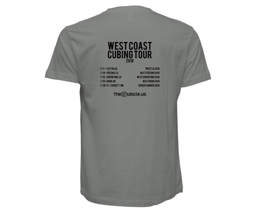 West Coast Cubing Tour T-Shirt