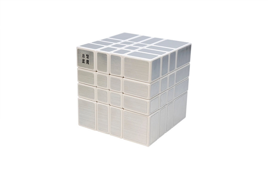 Lee Mirror 4x4x4 Cube - White (Silver)