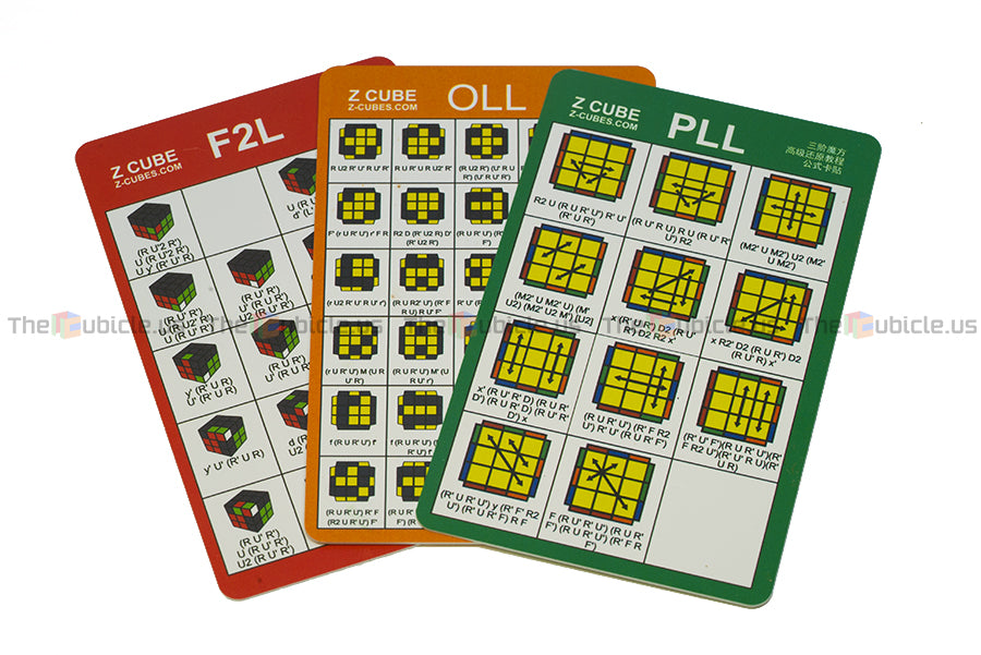 Z CFOP Algorithm Set – TheCubicle